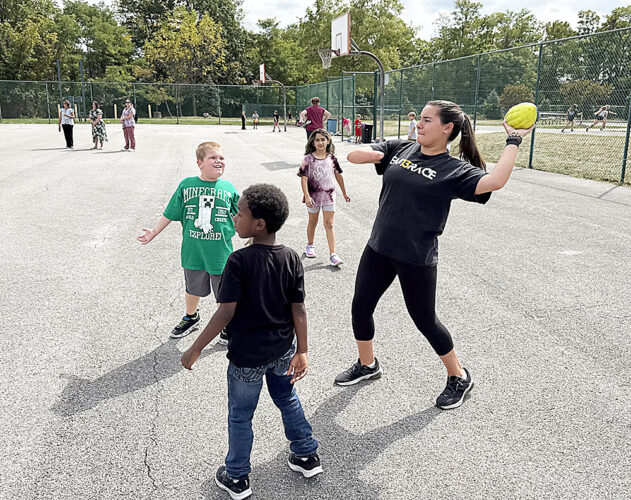 Athlete urges students to pursue dreams